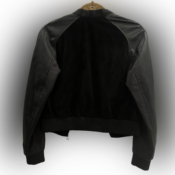 Authentic Tergan genuine leather bomber jacket Unisex - Picture 2 of 5